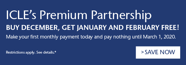 ICLE's Premium Partnership | Buy December, Get January and February Free!